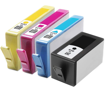Compatible HP 920XL Full set of Ink Cartridges - Black/Cyan/Magenta/yellow